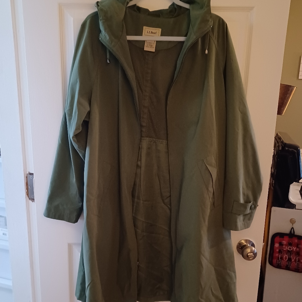 LL bean olive jacket